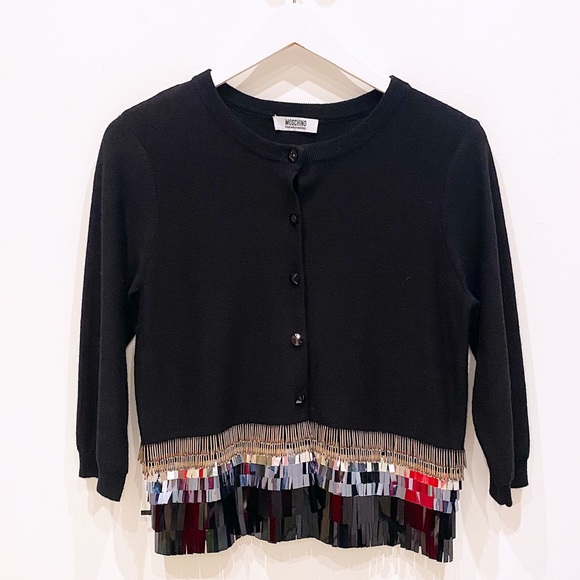 Moschino Cheap & Chic Black Cardigan - S - Picture 1 of 5